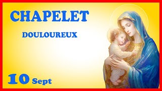 CHAPELET 🙏 Mardi 10 Sept  Mystères Douloureux [upl. by Nodnart]