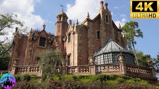 The Haunted Mansion at Magic Kingdom  FULL Ride Experience 4K  Walt Disney World Florida 2023 [upl. by Nobile]