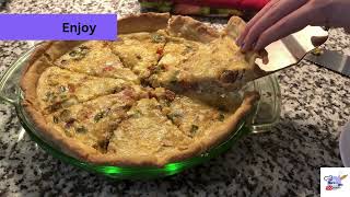 Most Delicious Quiche Recipe Youll Ever Eat [upl. by Robi]