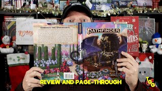 Pathfinder Lost Omens Impossible Lands  Review and PageThrough [upl. by Ecreip678]