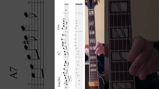 Minor 251 Jazz Exercises short jazzguitar jazzguitarist [upl. by Kaltman939]