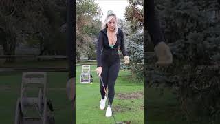 Paige Spiranac Mastering Shot Shaping How to Manipulate the Ball Flight in Golf [upl. by Aioj]