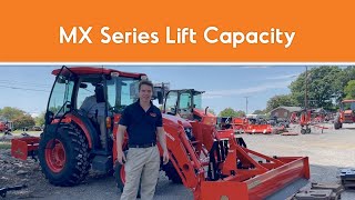 What is the ACTUAL Lift Capacity of the Kubota MX Series [upl. by Woermer]