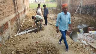 column का काम शुरू column work start [upl. by Brocky250]