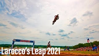 2021 Redbud Twisted Tea National Laroccos Leap Compilation l Moto Aftermath Films [upl. by Lynus]