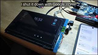 N2 Assistant with Google Home for Odroid N2 [upl. by Yoc]