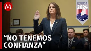 Directora del Servicio Secreto comparece ante el Congreso tras intento de magnicidio contra Trump [upl. by Hsihsa]