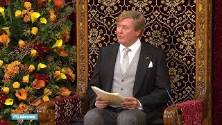 Dit zijn de belangrijkste stukken van de koning in troonrede  RTL Nieuws [upl. by Stubbs]