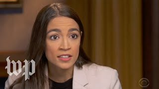 ‘No question’ OcasioCortez calls Trump a racist in ’60 Minutes’ interview [upl. by Nosneb12]