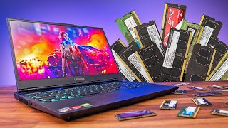 15 Gaming Laptop RAM Combinations Tested to find the BEST [upl. by Nyltiac504]