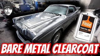 Clear Coating a BARE METAL Car With Flood Penetrol [upl. by Ingvar]