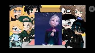 Elsa and Anna past classmate react to future them  Gacha Club  Miracless2 [upl. by Sydelle121]