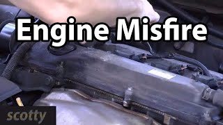 Fixing An Engine Misfire By Swapping Parts Ignition Coil [upl. by Adahs]