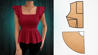 Cómo Hacer el Patrón de una Blusa Perfecta  Guía Paso a Paso [upl. by Townshend]