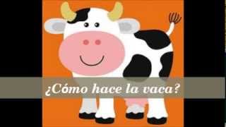 Los sonidos onomatopéyicos de los animales VIDEO EDUCATIVO [upl. by Karee]