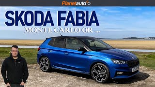 New Skoda Fabia Review  Monte Carlo Or  SE Comfort [upl. by Drarig194]