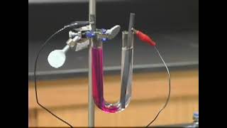 Electrolysis Aqueous KCl with Graphite Electrodes [upl. by Refinney]