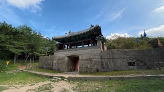 Arriving at Geumjeongsanseong Fortress 2nd Watchtower and the South Gate Sep 1 2024 1509hrs [upl. by Navoj]