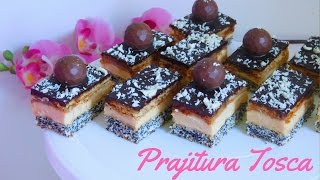 Prajitura Tosca  🍰 Anyta Cooking [upl. by Namielus]