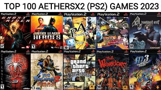 Top 100 Game Aethersx2 Terbaik 2023 Versi Game Box2002  Game PS2 Terbaik [upl. by Asilad]