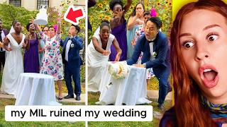 DELUSIONAL inlaws that tried to ruin the wedding  REACTION [upl. by Romona]