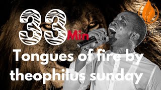 33 MINUTE INTENSE TONGUES OF FIRE BY MIN THEOPHILUS SUNDAY [upl. by Devinna330]