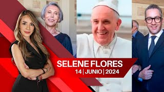 Florinda Meza y Chumel Torres se reúnen con el Papa Francisco [upl. by Fadil802]