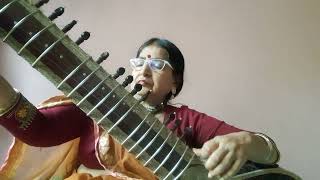 quotAlap of Yaman Raag on Sitar quot  Srabani Chakrabarty [upl. by Ellehcar25]