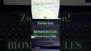 ZWITTER ION zwitterion biomolecules ncertchemistryclass12 isoelectricpoint [upl. by Irihs]