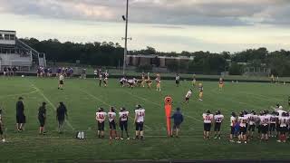 EFMS vs Derry MS football 2023 [upl. by Ardnasac]