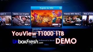 YouView Digital TV Recorder Humax DTRT1000  DTRT1010  Product Demo by Unbox Fresh [upl. by Ashlee]