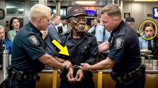 Officers Humiliate Black Veteran At Diner Seconds Later They See THIS on His Table [upl. by Anivek]