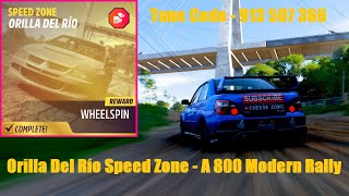 Forza Horizon 5  Orilla Del Rio Speed Zone  A 800 Modern Rally [upl. by Itnahsa50]