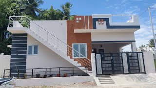 Contemporary style 2 BHK House for sale in Kumbakonam [upl. by Enotna595]