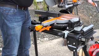 Evolution Mitre Saw Leg Stand from Toolstop [upl. by Prebo903]