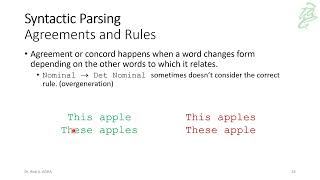 018  NLP Syntactic Parsing [upl. by Eceinert453]