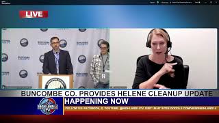 Buncombe County Helene Cleanup Update [upl. by Aneekan730]