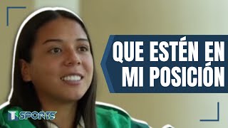 María Sánchez y la EVOLUCIÓN de México con DESEO de inspirar a jóvenes PREVIO al duelo con Panamá [upl. by Ziagos]