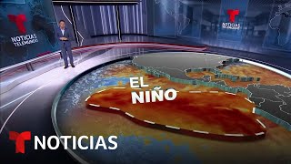 El fenómeno de El Niño regirá el invierno en Estados Unidos  Noticias Telemundo [upl. by Lowery]