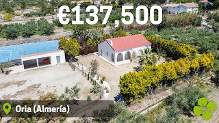 NOT FOR SALE  HOUSE TOUR SPAIN  Villa in Oria  €137500  ref 02354 [upl. by Liddle]