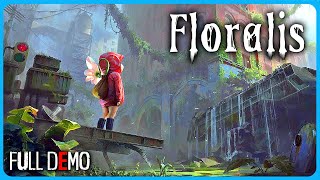 Floralis  Full Demo  Walkthrough Gameplay  Dark Adventure Game  No Commentary [upl. by Smaj]