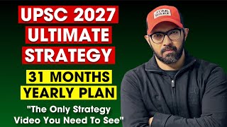 UPSC 2027 Strategy  Best Study Plan For IAS Aspirants [upl. by Hazen]