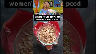 🔥🔥Banana Flower Poriyal Best Remedy for PCOD amp Period Health  Womens Wellness [upl. by Shaum842]