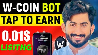 WCoin New Telegram Mining Bot  W Coin Bot Withdrawal  WCOIN BOT Full Detail [upl. by Campman]