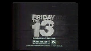 Friday The 13th 1980 TV Spot [upl. by Arreyt112]