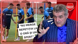 Gigi Becali SCHIMBA DIN NOU ANTRENAMENTELE la FCSB “GATA cu telefoanele” [upl. by Oicaroh7]