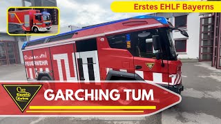 Werkfeuerwehr TUM  EHLF  Garching bei München  Feuerwehr Technische Universität München [upl. by Hilly]