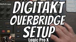 How to Use Overbridge  Digitakt Tutorial [upl. by Nimoynib]