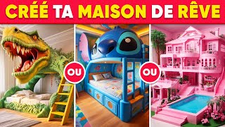 Tu Préfères CONSTRUIS ta MAISON de RÊVE 🏡🌈🏰 Robo Quiz [upl. by Takken]