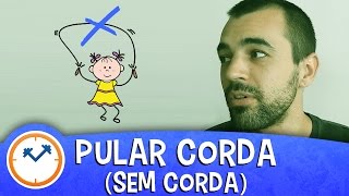 COMO PULAR CORDA PARA EMAGRECER SEM CORDA  Saúde na Rotina [upl. by Hairym]